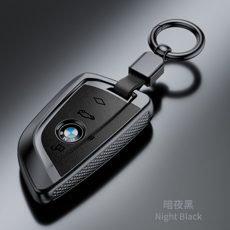 Suitable For New Bmw Key Cover X1/X2/X3/320Li/5 Series/3 Series/7 Series/525Li Nappa Pattern Fashion Case - Image 4